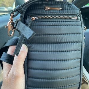 Stella&Dot Crush It Black Quilted Crossbody (price firm)